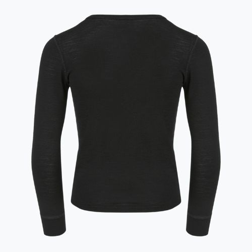 Кофта термоактивна дитяча WOOLCANO термоактивна 100% MERINO TOP00947 чорний