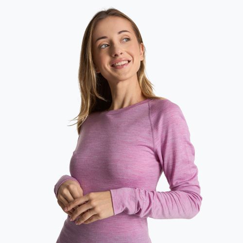 Кофта термоактивна жіноча WOOLCANO 100% Merino TOP0541 фіолетовий