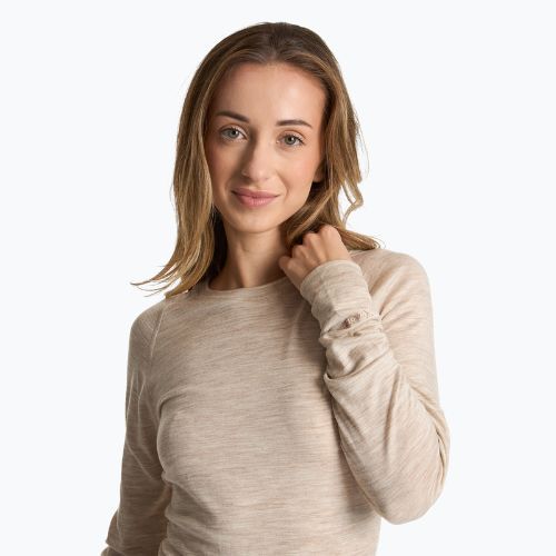 Комплект білизни термічної жіночий WOOLCANO Merino 100% SET0543 бежевий