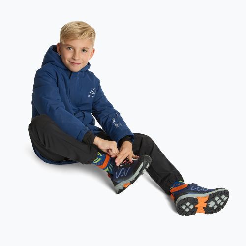 Черевики трекінгові дитячі Kadva Rocky Trail Low WaterProof Softshell синій