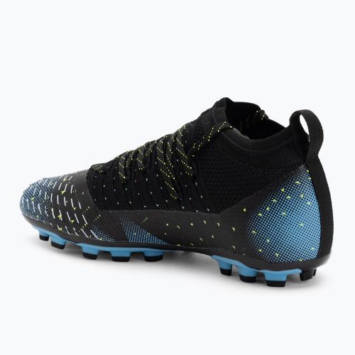 Кросівки футбольні дитячі OneTeam NAMAYRO TEEN AG/MG чорний