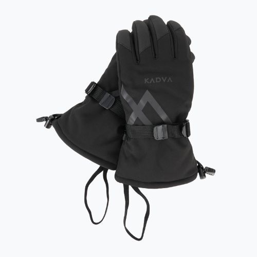 Чоловічі лижні рукавички KADVA Mountain Flow 3M Thinsulate чорний