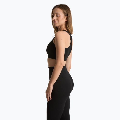 Бюстгальтер для тренувань XTREXO Rexi Up Seamless Bra чорний