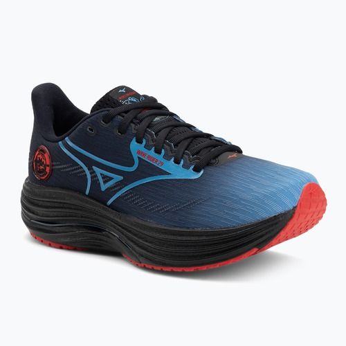 Кросівки для бігу Mizuno Wave Rider 29 amsterdam black/all aboard/high risk red
