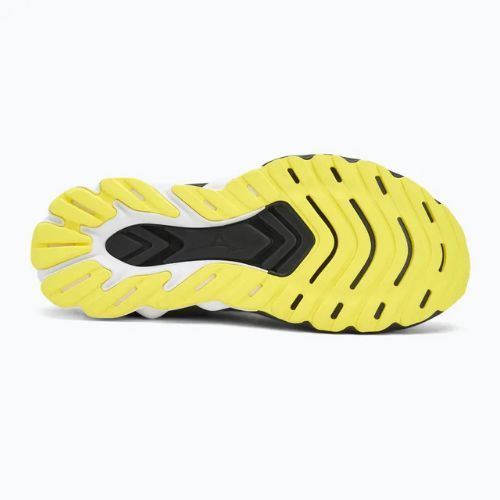 Кросівки для бігу чоловічі Mizuno Wave Skyrise 6 black/harbor mist/lemon tonic