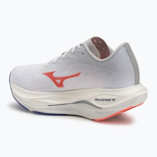 Кросівки для бігу жіночі Mizuno Wave Rebellion Flash 3 white/striking coral/iris bloom
