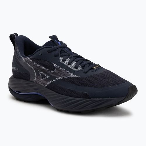 Кросівки для бігу жіночі Mizuno Wave Rider GTX 3 odyssey gray/icelandic blue/irisbloom