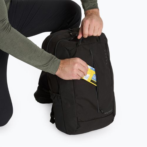 Рюкзак туристичний Kadva anyWAY 25 л чорний