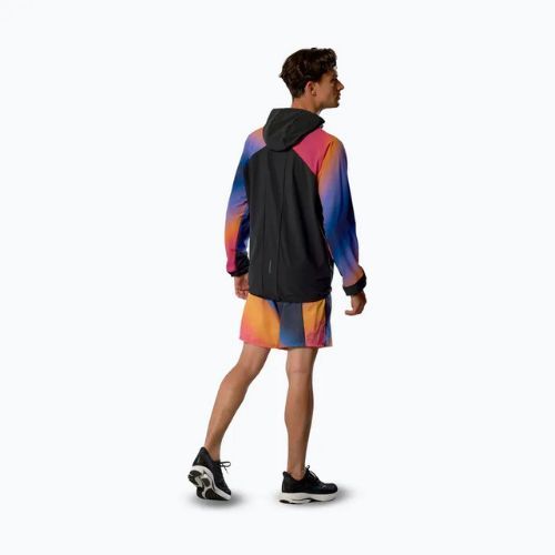 Куртка для бігу чоловіча Mizuno Active Alpha Hodded yuuyake