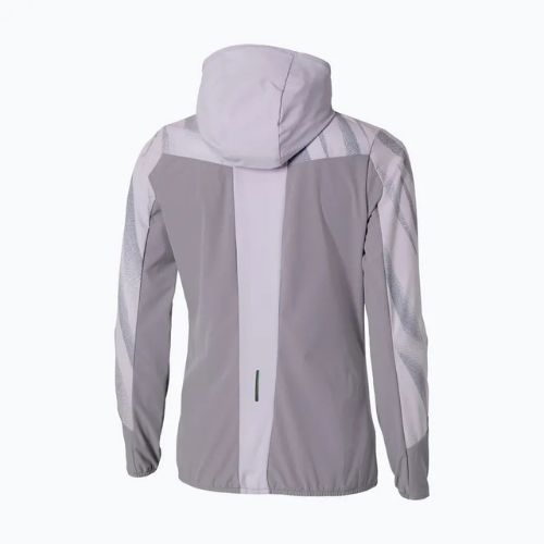 Куртка для бігу жіноча Mizuno Active Alpha Hodded icelandic blue