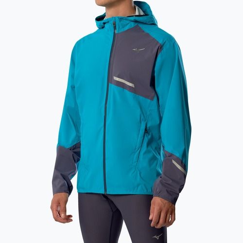 Куртка для бігу чоловіча Mizuno Waterproof 20K ER capri breeze