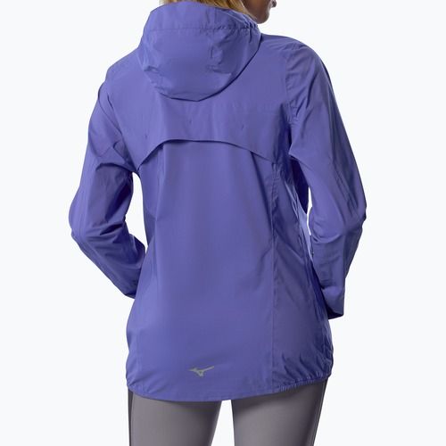 Куртка для бігу жіноча Mizuno Waterproof 20K ER iris bloom