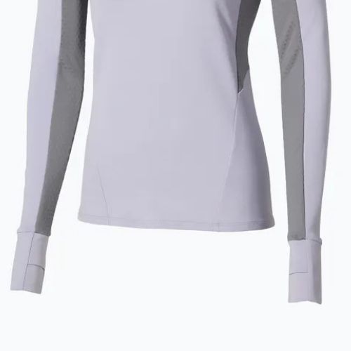 Кофта для бігу жіноча Mizuno Active Warm Half Zip icelandic blue