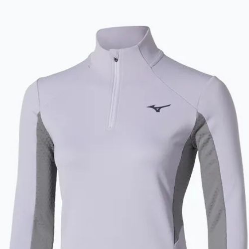 Кофта для бігу жіноча Mizuno Active Warm Half Zip icelandic blue