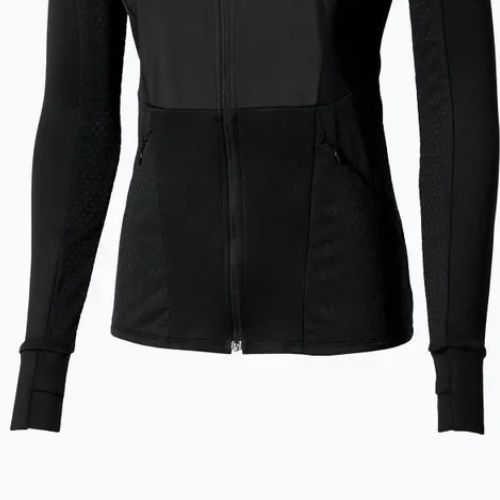 Куртка для бігу жіноча Mizuno Active Warm Hybrid Full Zip Hooded black