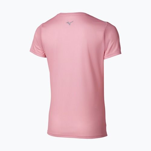 Футболка для бігу жіноча Mizuno Core Graphic Tee bleached mauve
