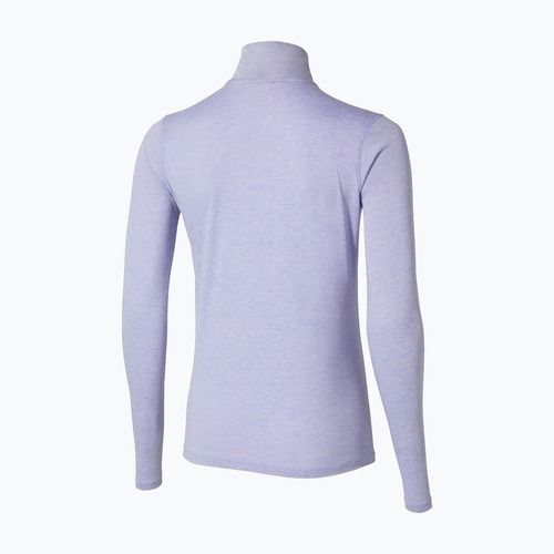 Кофта для бігу жіноча Mizuno Core Impulse Half Zip Tee icelandic blue