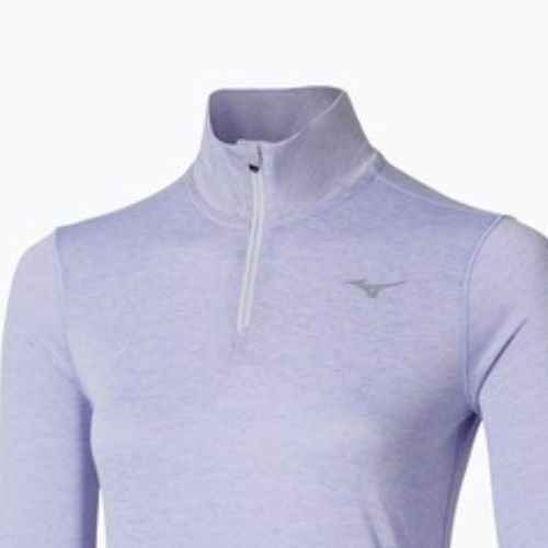 Кофта для бігу жіноча Mizuno Core Impulse Half Zip Tee icelandic blue