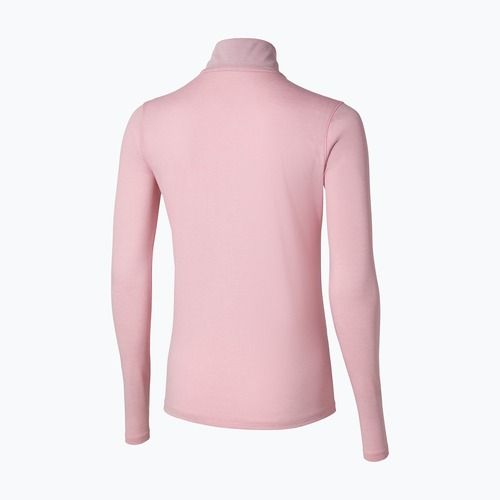 Кофта для бігу жіноча Mizuno Core Impulse Half Zip Tee bleached mauve