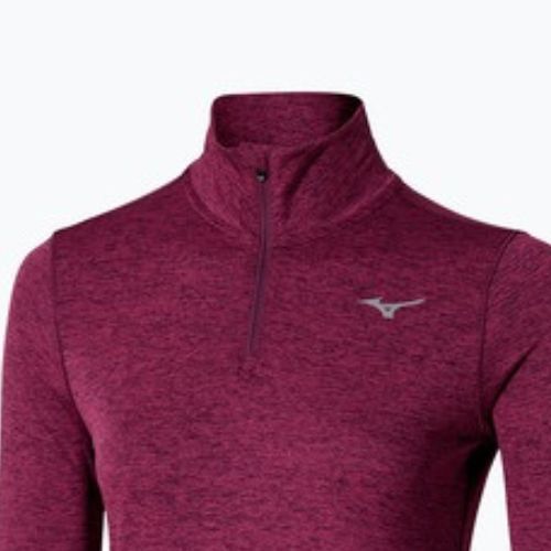 Кофта для бігу жіноча Mizuno Core Impulse Half Zip Tee dark purple