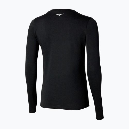 Лонгслів для бігу жіночий Mizuno Core Impulse Tee black