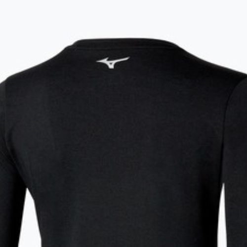 Лонгслів для бігу жіночий Mizuno Core Impulse Tee black