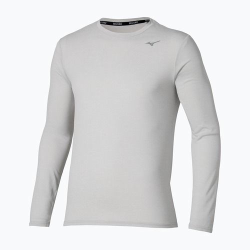 Лонгслів для бігу чоловічий Mizuno Core Impulse Tee vapor silver