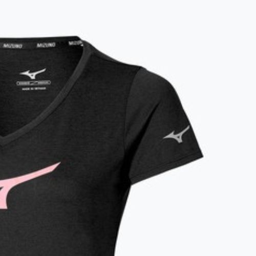 Футболка для бігу жіноча Mizuno Core Runbird Tee black/mauve