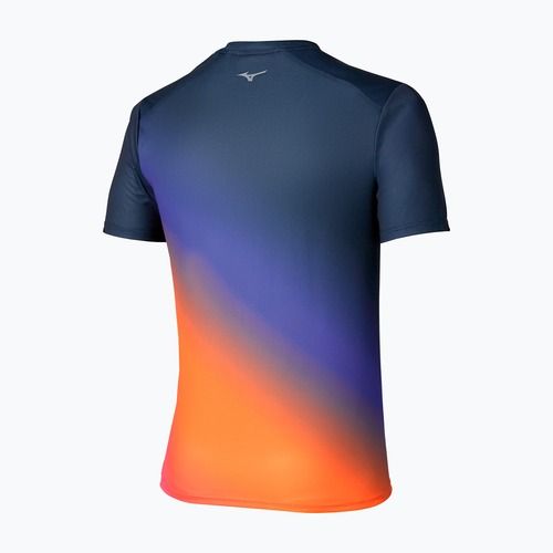 Футболка для бігу чоловіча Mizuno Summer Pack QD Tee yuuyake