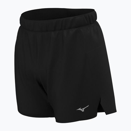 Шорти для бігу чоловічі Mizuno Core 5.5" 2IN1 black