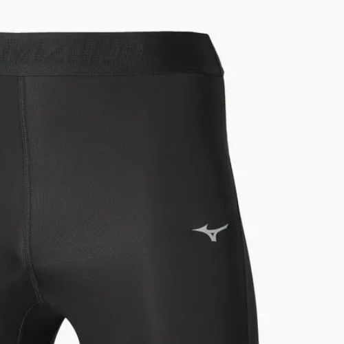 Легінси для бігу чоловічі Mizuno Core Impulse Mid black
