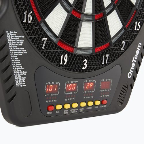 Ціль для дартсу електронна ONETEAM TargetJoy сірий