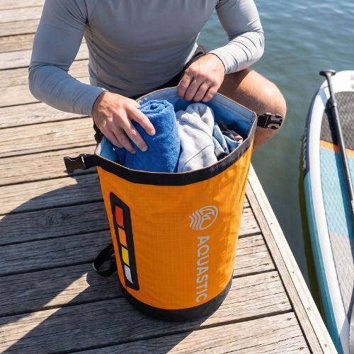 Мішок водонепроникний AQUASTIC Dry Bag 20 l Nylon/TPU orange