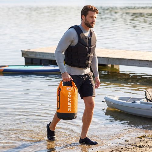 Мішок водонепроникний AQUASTIC Dry Bag 13 l Nylon/TPU orange