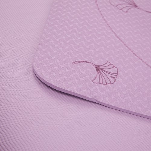 Килимок для йоги XTREXO EcoGrip 6 мм фіолетовий