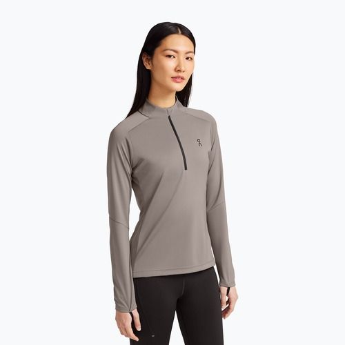 Кофта для бігу жіноча On Climate Shirt cinder