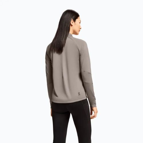 Кофта для бігу жіноча On Climate Shirt cinder