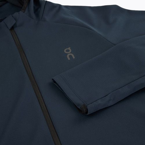 Кофта для бігу жіноча On Climate Zip Hoodie navy