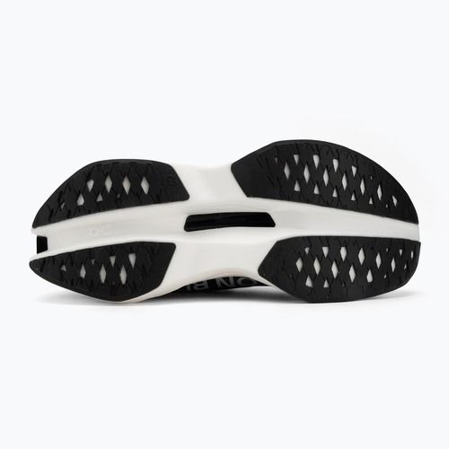 Кросівки для бігу чоловічі On Cloudboom Max white/black