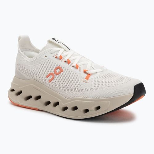 Кросівки для бігу чоловічі On Cloudsurfer Max ivory/salmon