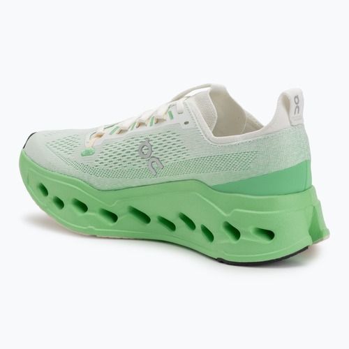 Кросівки для бігу чоловічі On Cloudsurfer Max ivory/honeydew