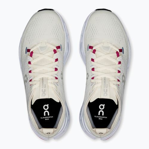 Кросівки для бігу жіночі On Cloudsurfer Max ivory/arctic