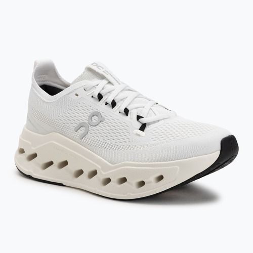 Кросівки для бігу жіночі On Cloudsurfer  Max Wide white/white