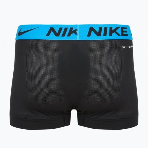 Труси чоловічі Nike Dri-FIT Cotton Trunk 3 пари black mint foam/blue hero/bright ceramic wb