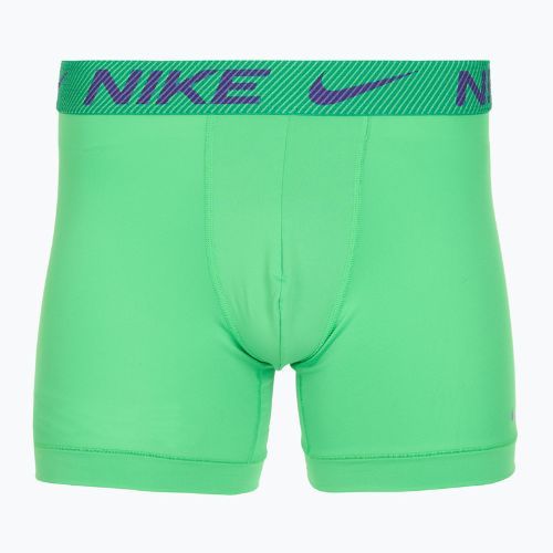 Труси чоловічі Nike Dri-Fit Essential Micro Boxer Brief 3 пари green shock/wild violet/black txtd wb