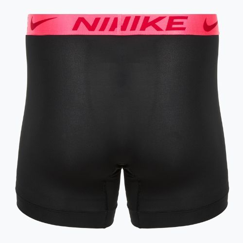 Труси чоловічі Nike Dri-Fit Essential Micro Boxer Brief 3 пари black hyper pink/uni red/black high shine wb