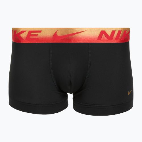 Труси чоловічі Nike Dri-Fit Essential Micro Trunk 3 пари blk/uni red/blk/uni red metallic gradient wb
