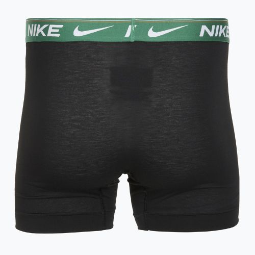 Труси чоловічі Nike Dri-FIT Ultra Comfort 3 пари black evrgreen aura/deep night/black waistband