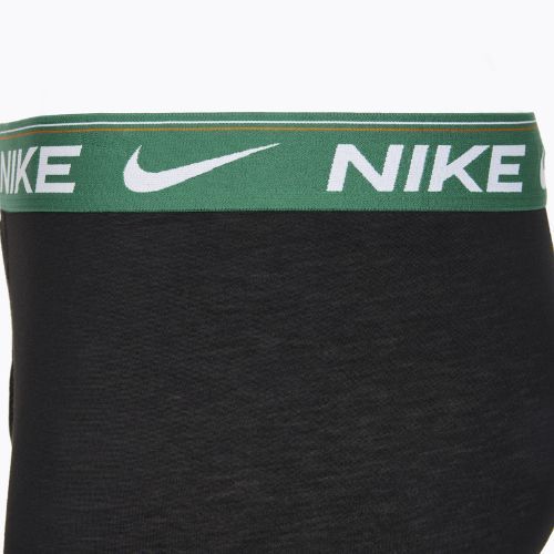 Труси чоловічі Nike Dri-FIT Ultra Comfort 3 пари black evrgreen aura/deep night/black waistband