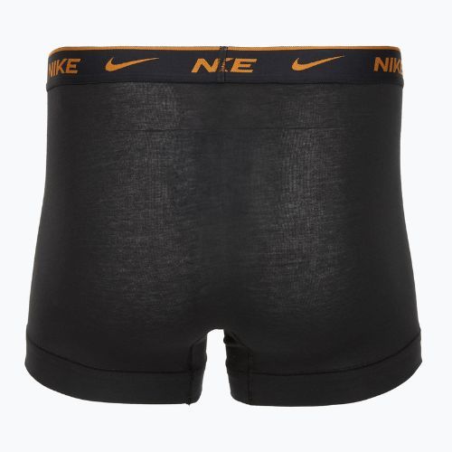 Труси чоловічі Nike Everyday Cotton Stretch Trunk 3 пари black lig crim/des och/deep night logo waistband